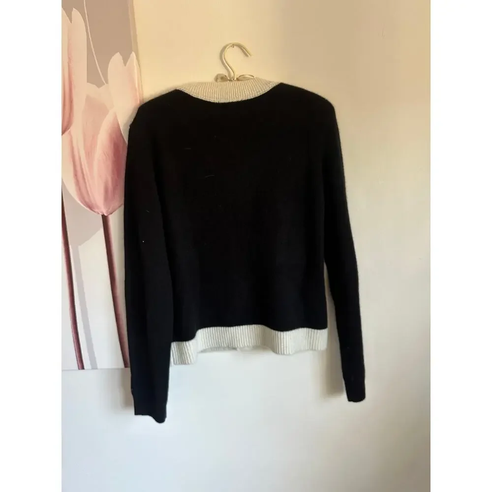 27 Miles Malibu Corrine Cardigan in Black Mediun NWT - Picture 8 of 8